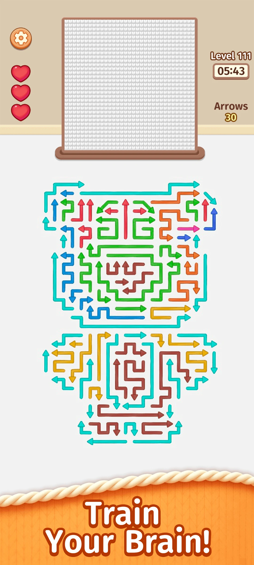 Arrow Flow: Paint Puzzle screenshot