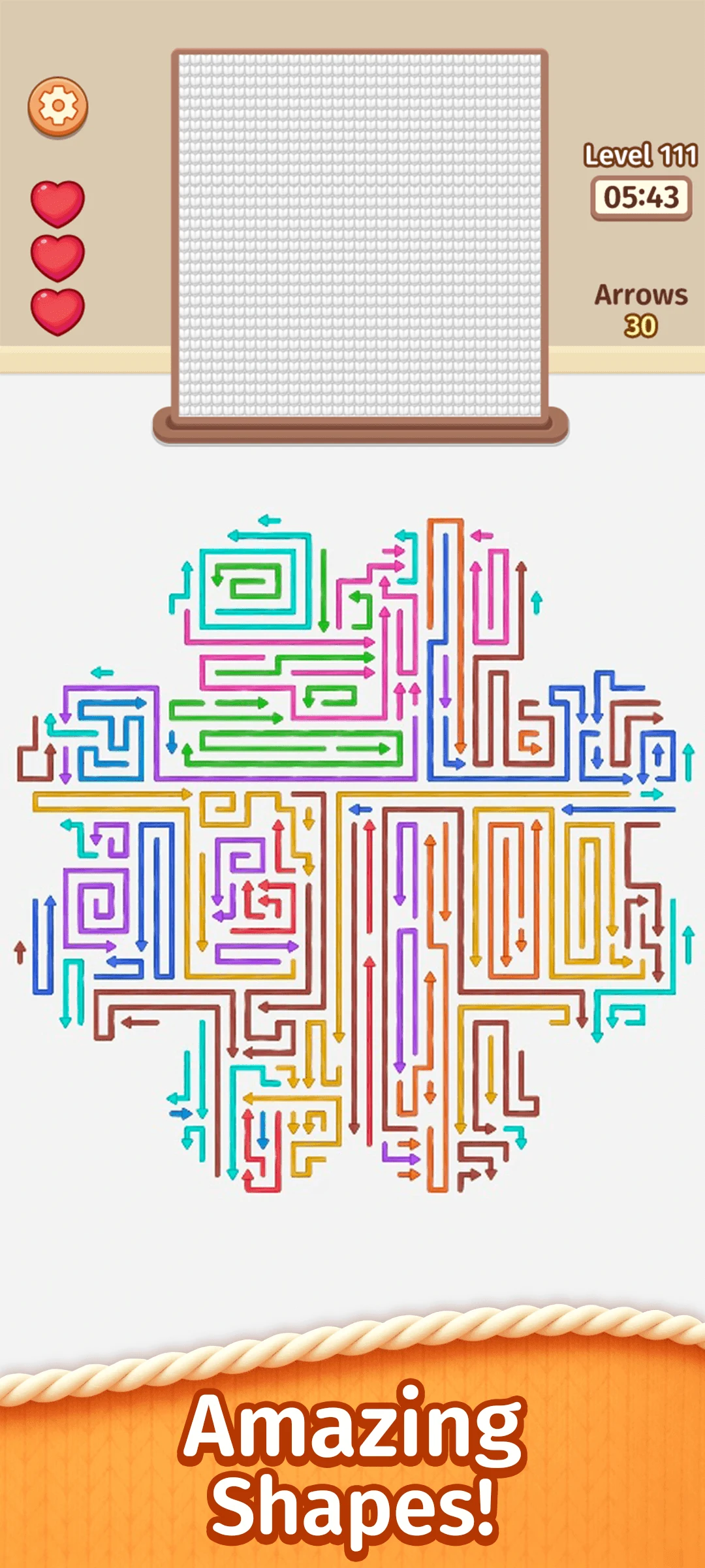 Arrow Flow: Paint Puzzle screenshot