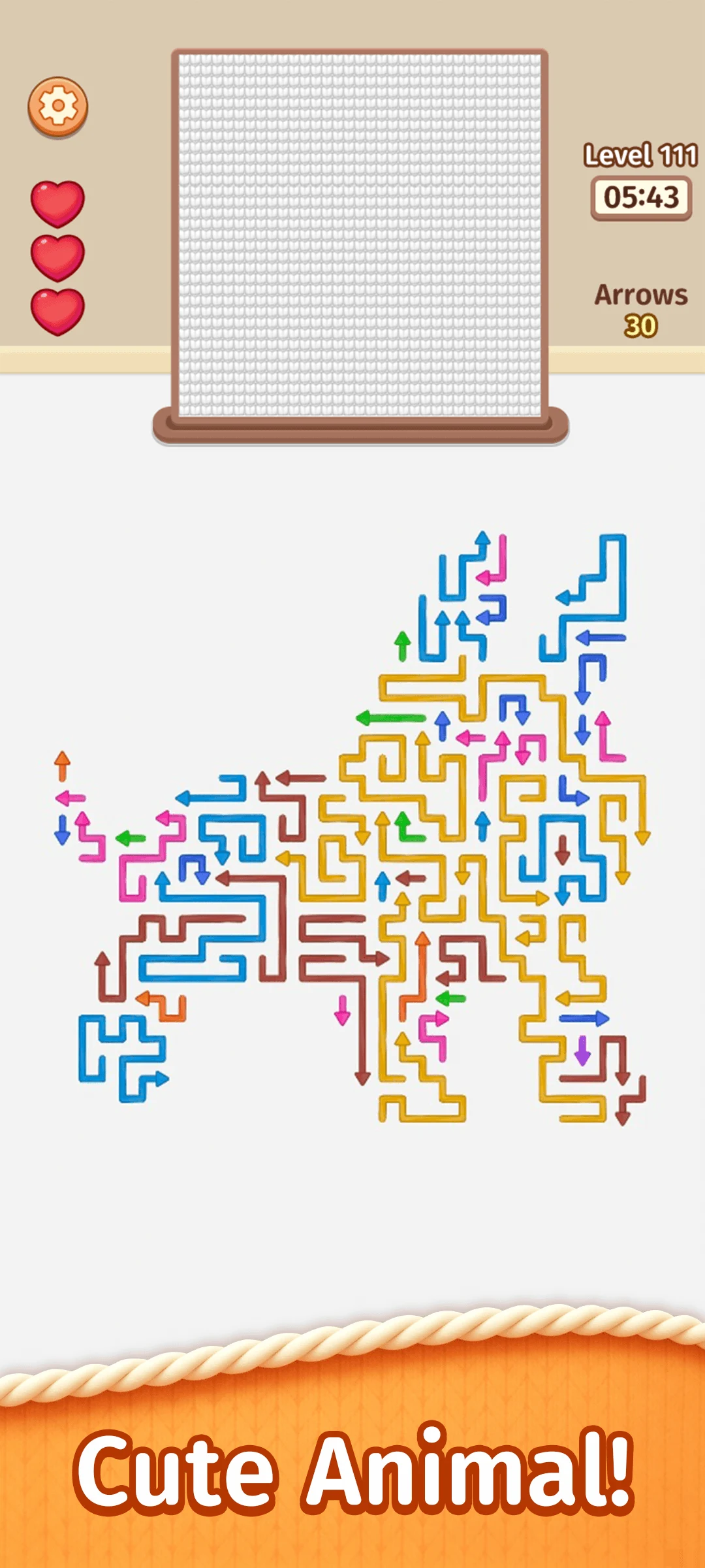 Arrow Flow: Paint Puzzle screenshot